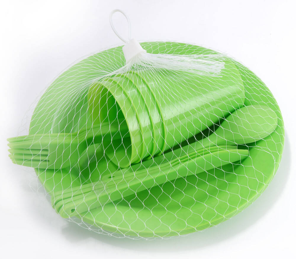 Zestaw naczyń turystycznych Rockland Piknik Plus - 20-elementów - obrazek 2