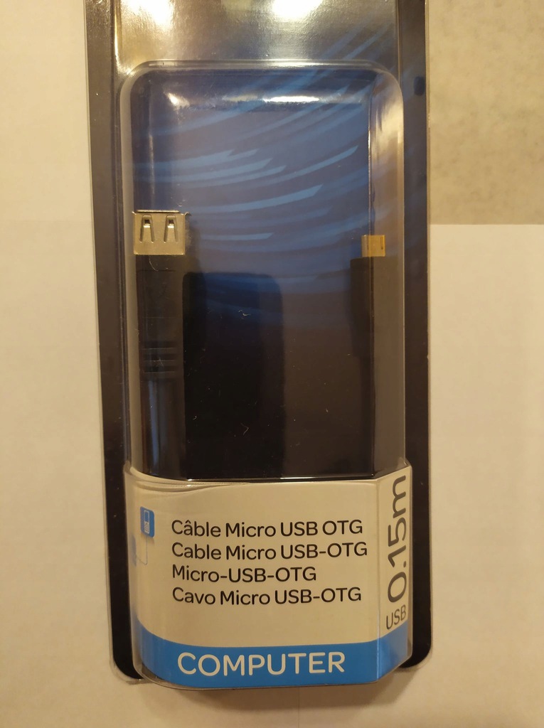 Kabel Adapter Micro USB- OTG - obrazek 2