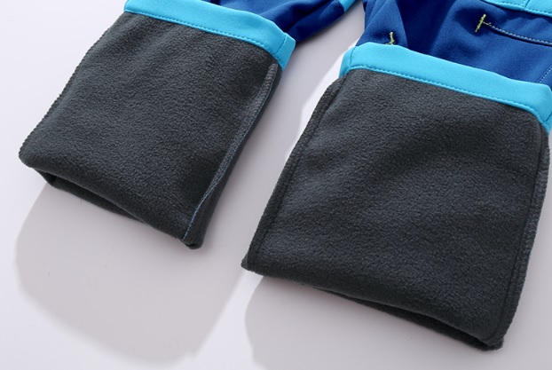 Ocieplane dziewczęce spodnie trekkingowe - obrazek 3