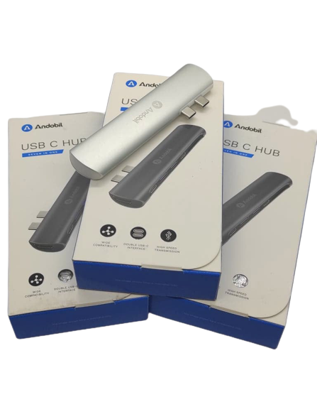 USB C HUB 7W1 PRZEJŚCIÓWKA - obrazek 6