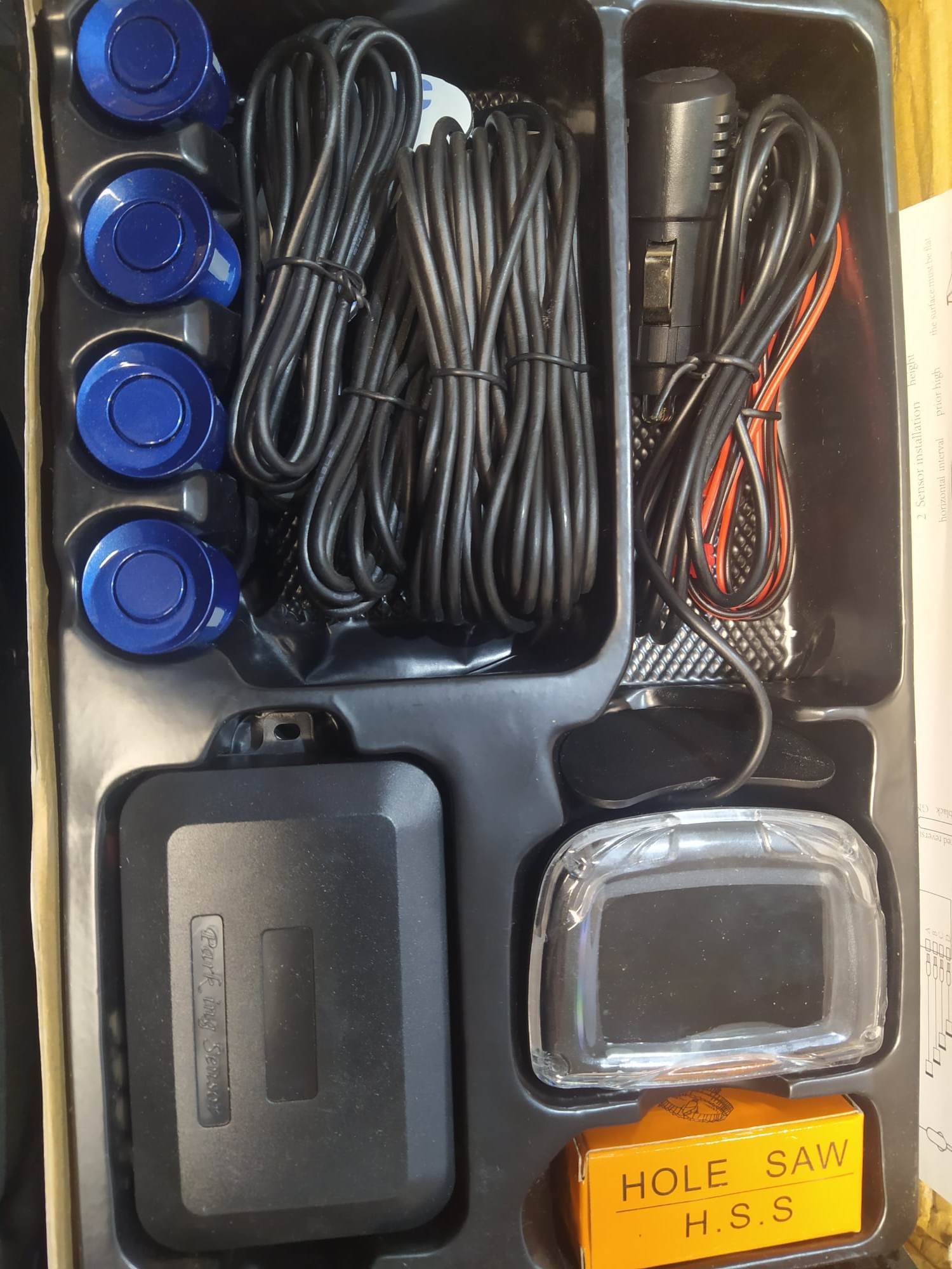 Czujniki Cofania Parkowania 4x sensor LCD - obrazek 8