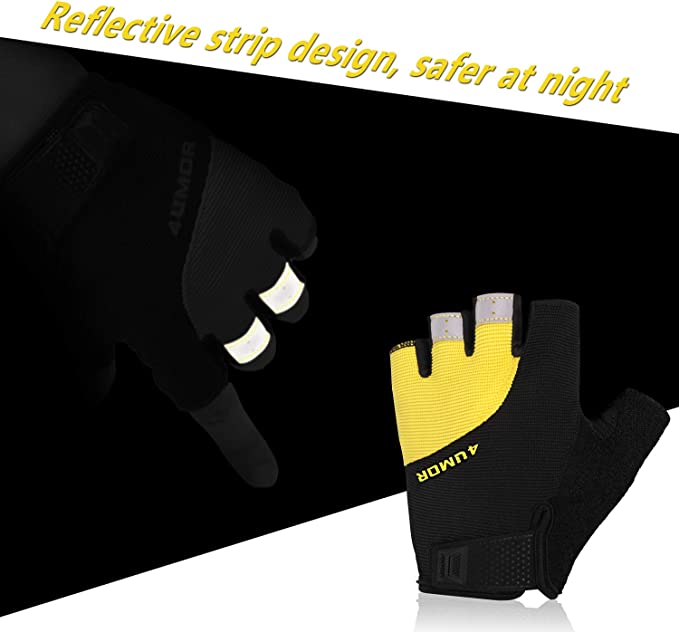 4UMOR Rękawice rowerowe bez palców - obrazek 3