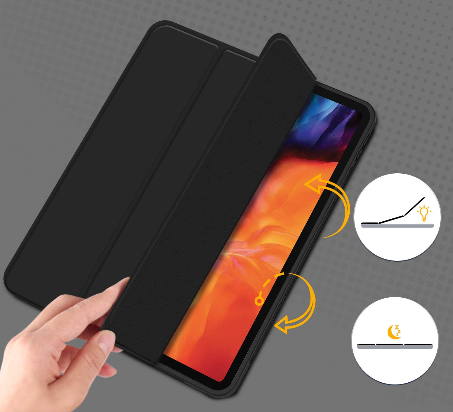 EasyAcc Szkło Hartowane+Etui Kompatybilne z iPad Pro 11 - obrazek 4