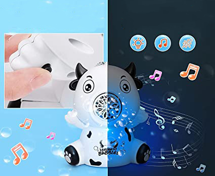 WISTOYZ Muzyczna krówka/ maszyna do baniek mydlanych - obrazek 7