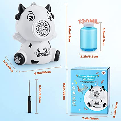 WISTOYZ Muzyczna krówka/ maszyna do baniek mydlanych - obrazek 4