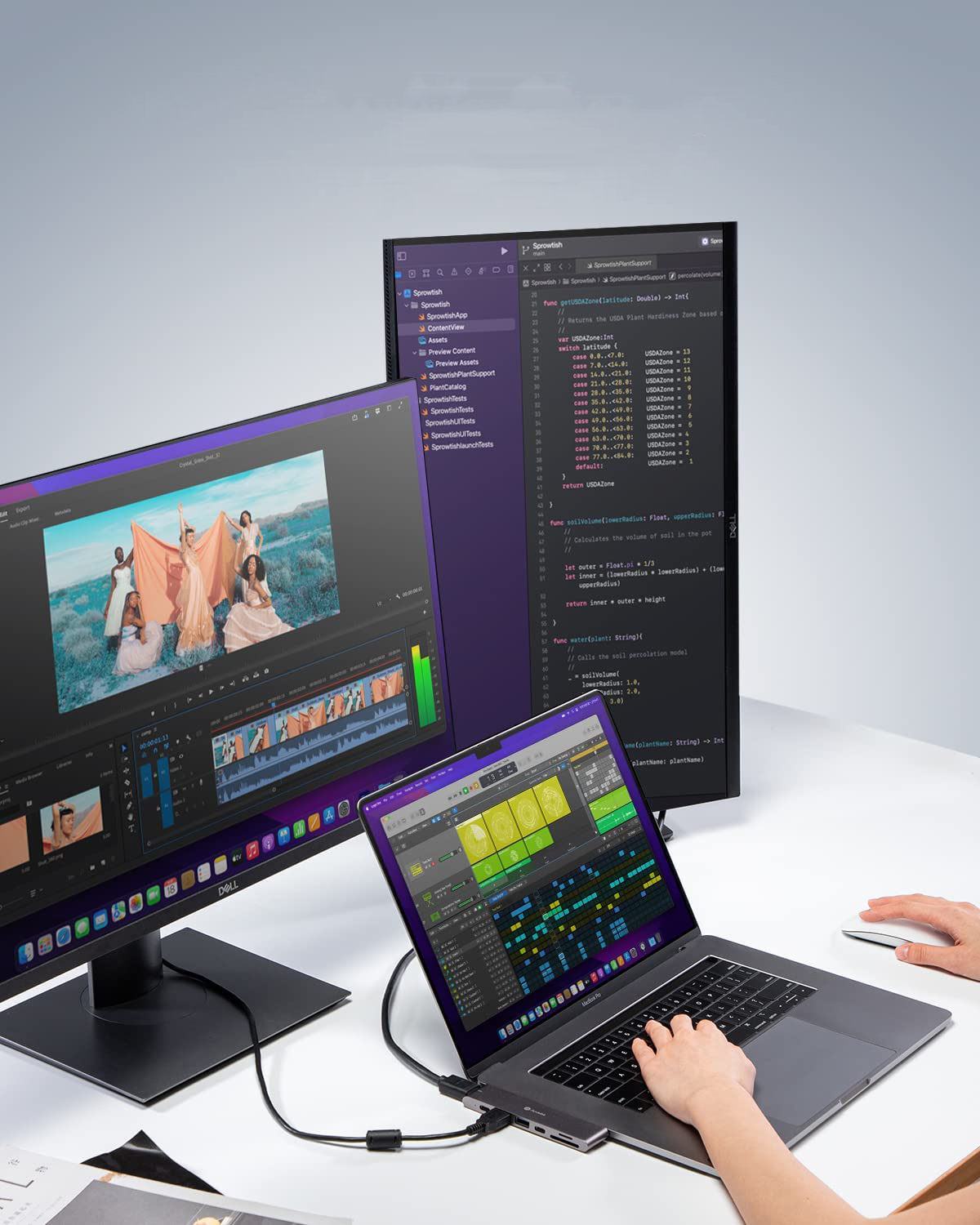 USB C HUB 7W1 PRZEJŚCIÓWKA - obrazek 4