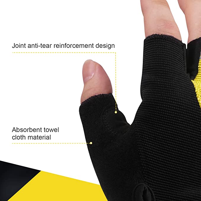 4UMOR Rękawice rowerowe bez palców - obrazek 4