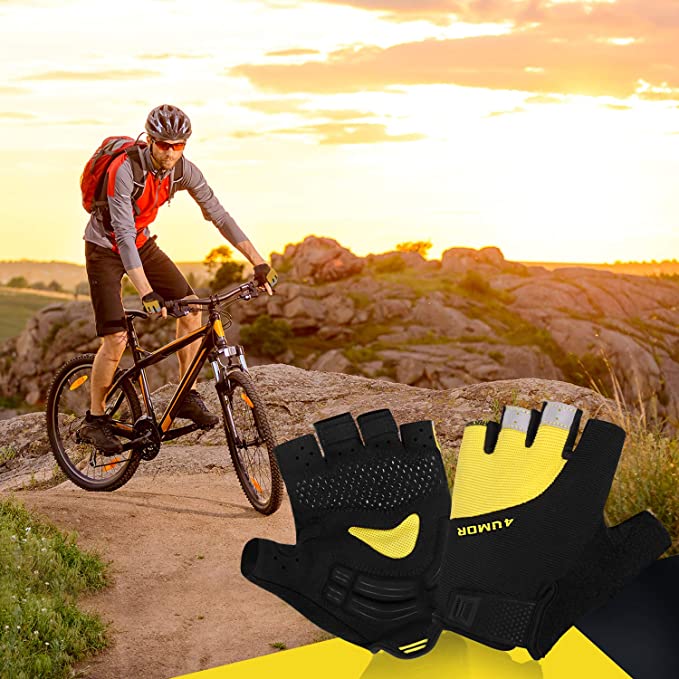 4UMOR Rękawice rowerowe bez palców - obrazek 6
