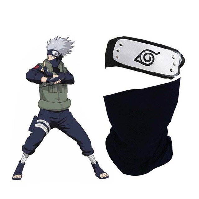 Chłopiecy kostium Ninja Anime Anime Hatake Kakashi