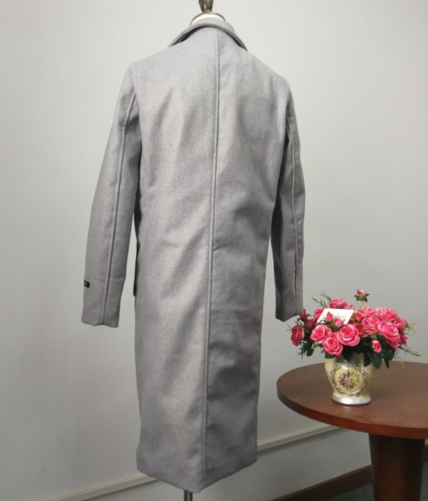 Damski płaszcz/trencz z kieszeniami - obrazek 3