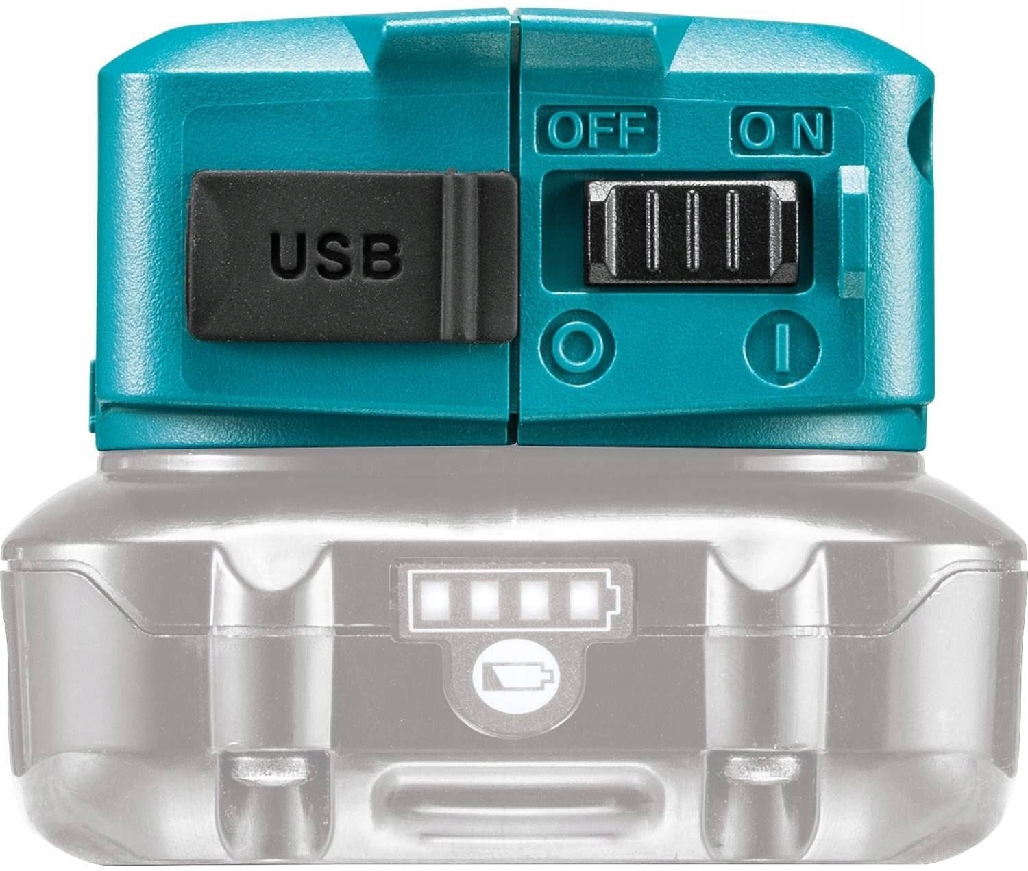 ADP08 - ADAPTER DO AKUMULATORÓW CXT 12V USB - obrazek 2