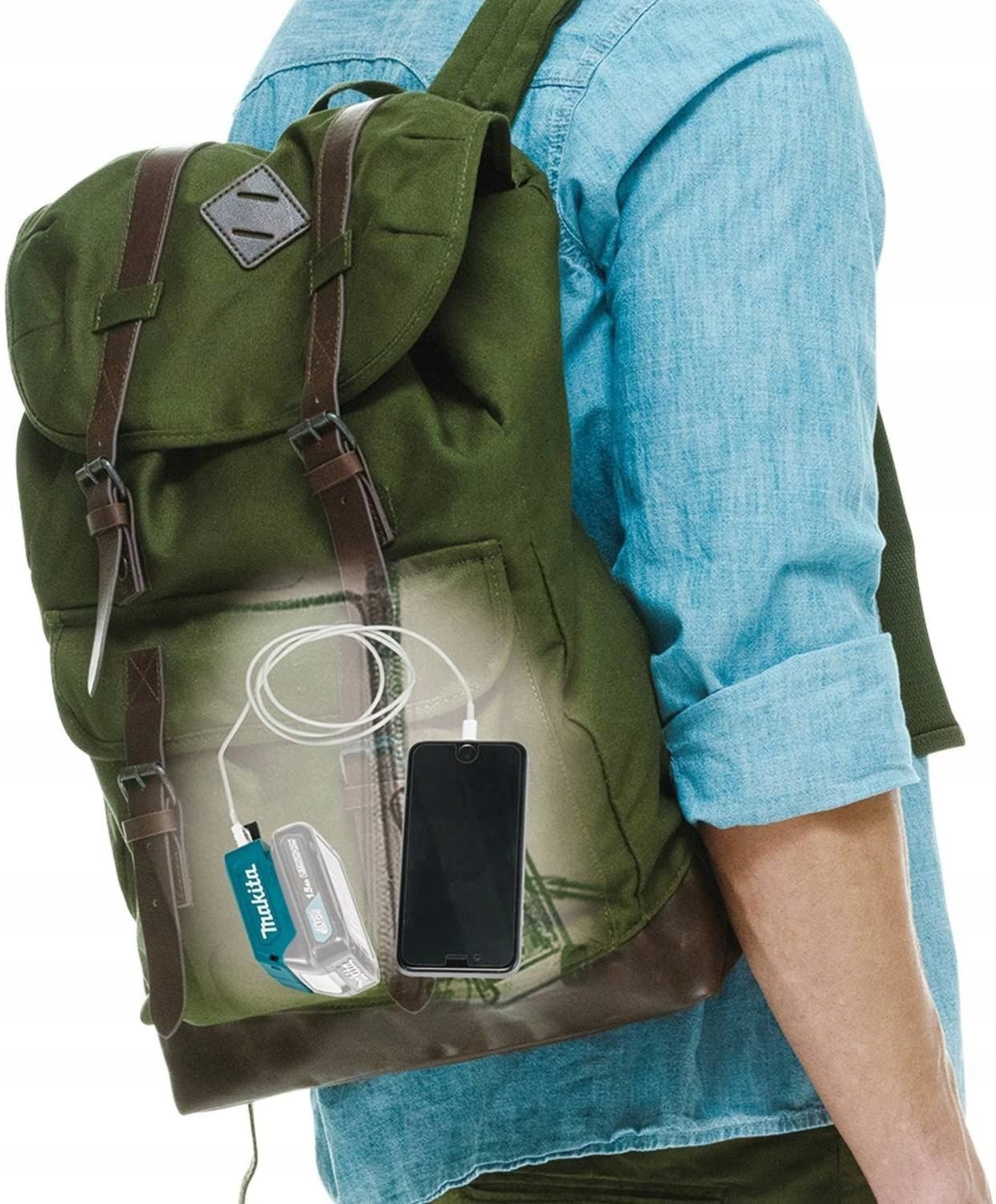 ADP08 - ADAPTER DO AKUMULATORÓW CXT 12V USB - obrazek 3