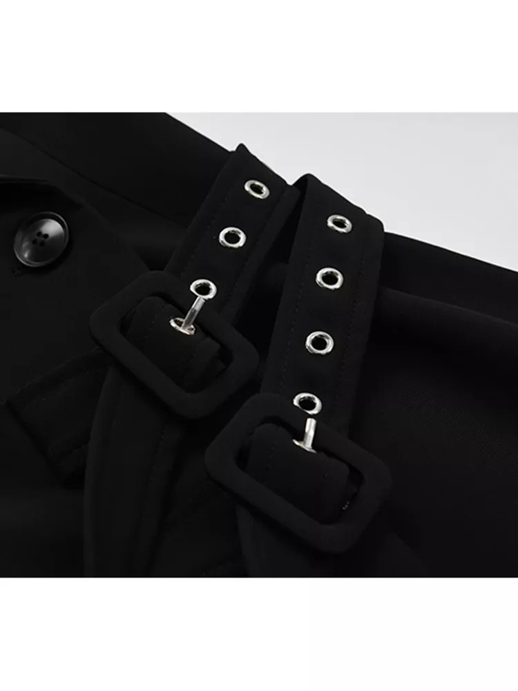 Damska luźna kurtka wiosenna - obrazek 3