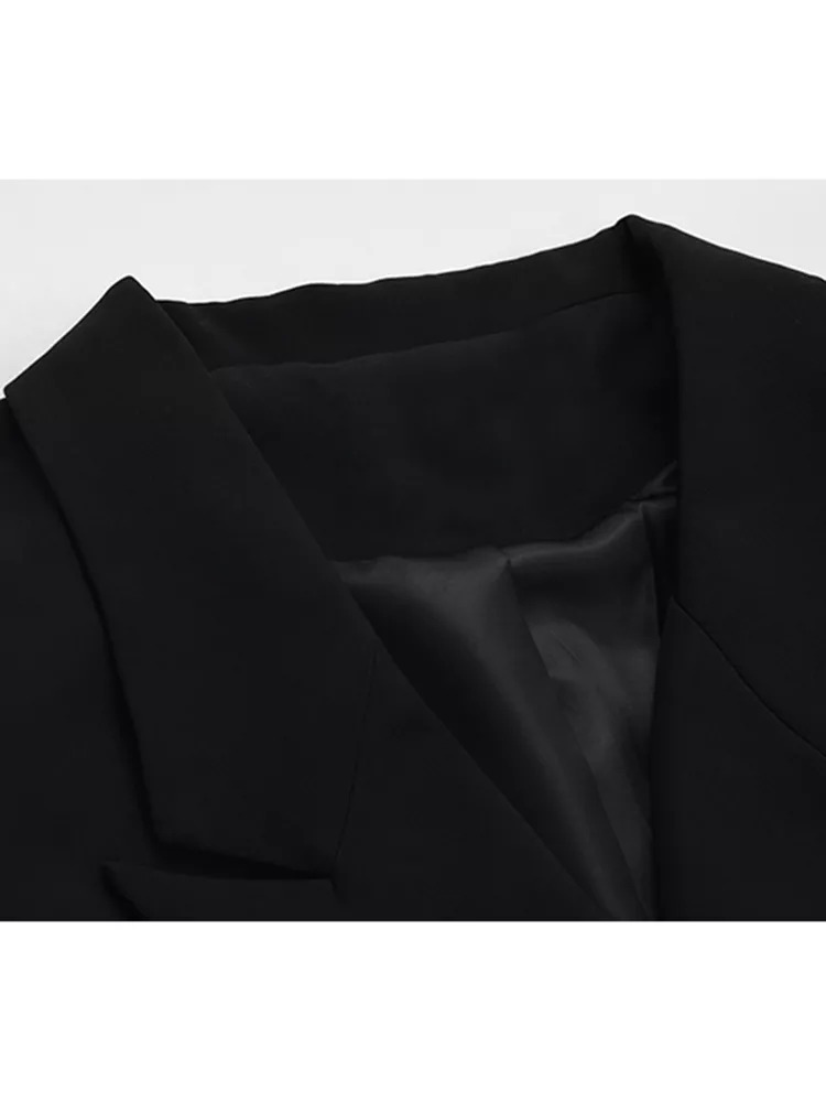 Damska luźna kurtka wiosenna - obrazek 4