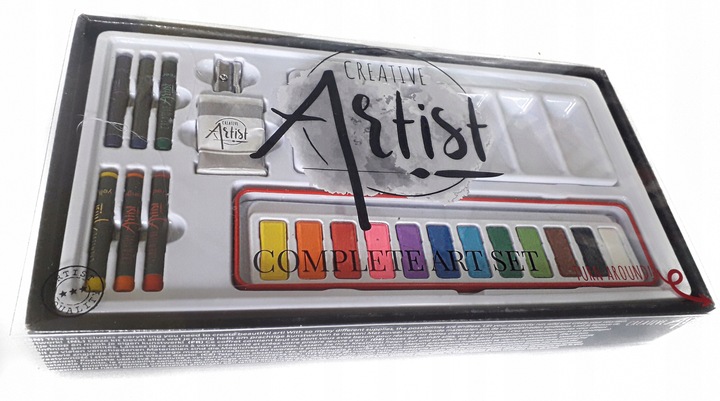 Zestaw artystyczny do malowania rysowania farby