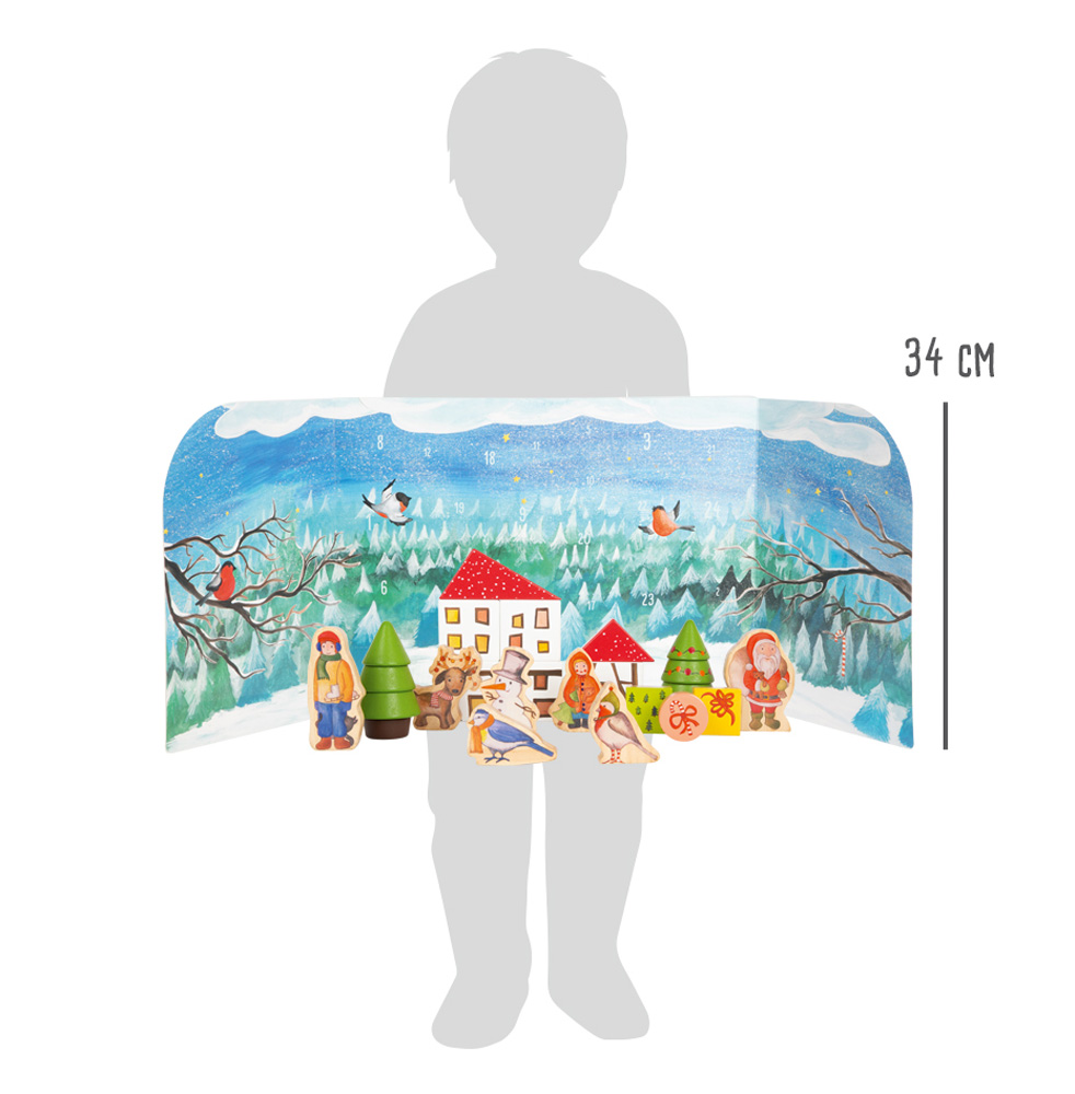 Small Foot 11675 Zimowy kalendarz adwentowy - obrazek 8