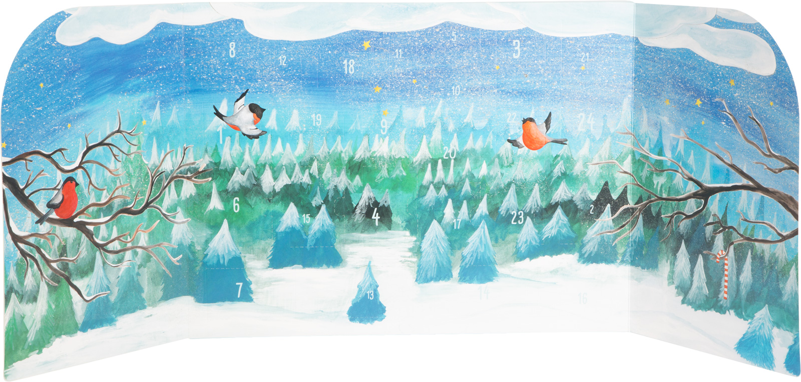 Small Foot 11675 Zimowy kalendarz adwentowy - obrazek 3