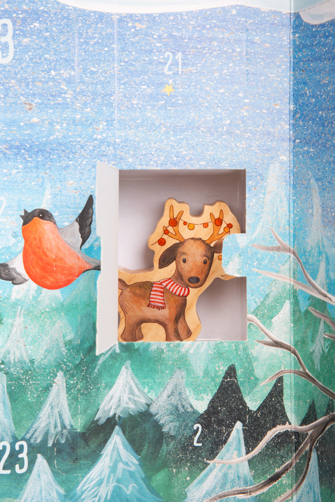 Small Foot 11675 Zimowy kalendarz adwentowy - obrazek 5