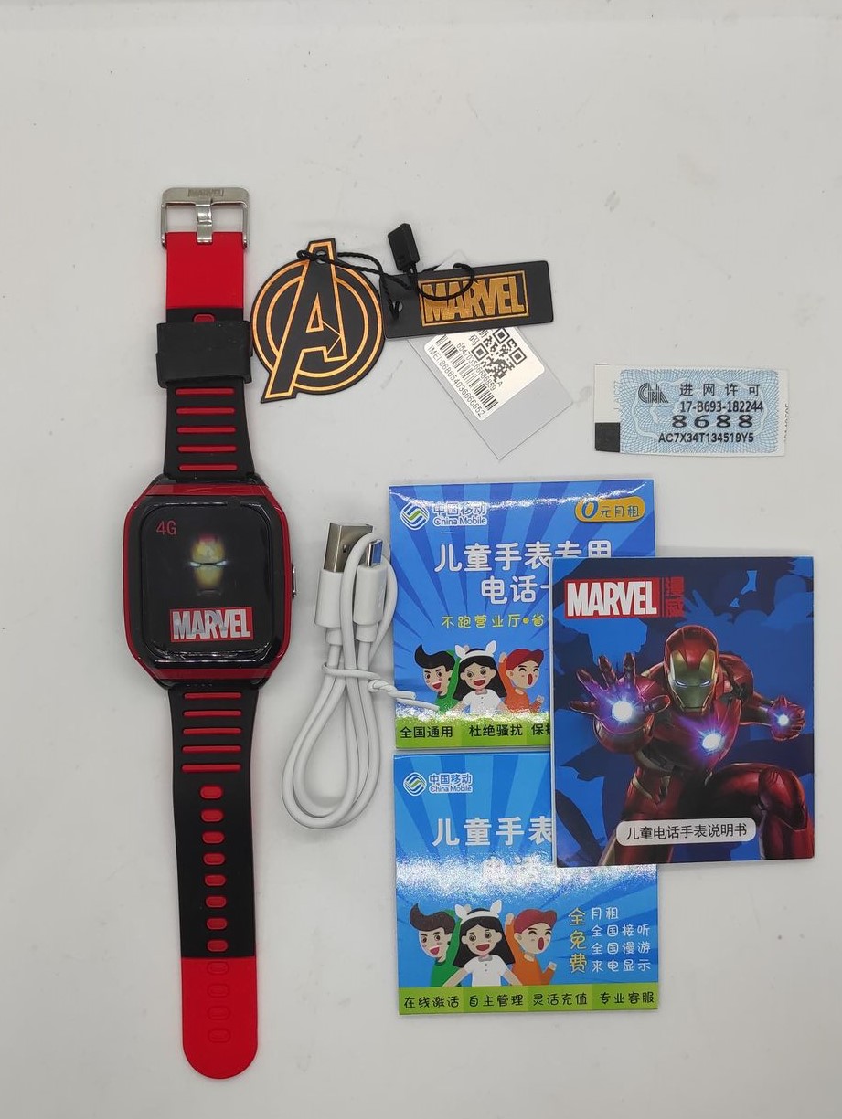 Zegarek Iron Man Smart Call z ekranem dotykowym 4G - obrazek 5