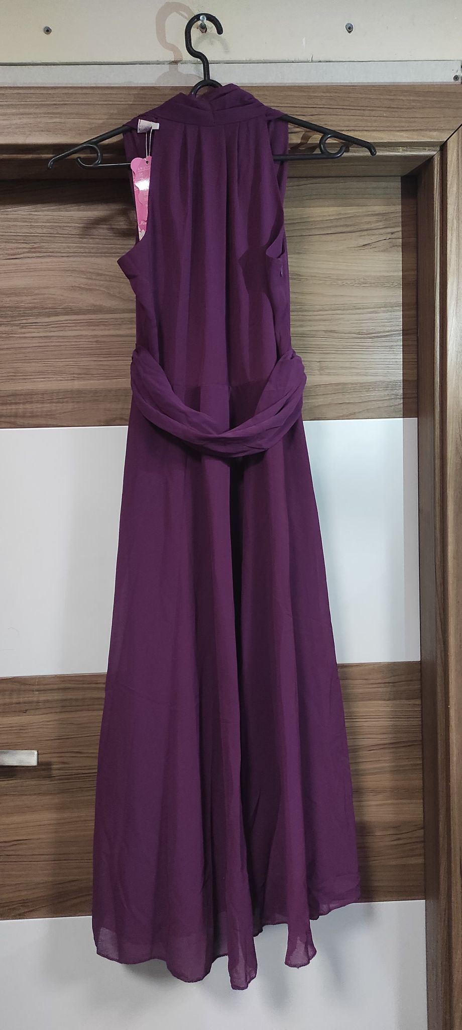 Damska szyfonowa sukienka - obrazek 3