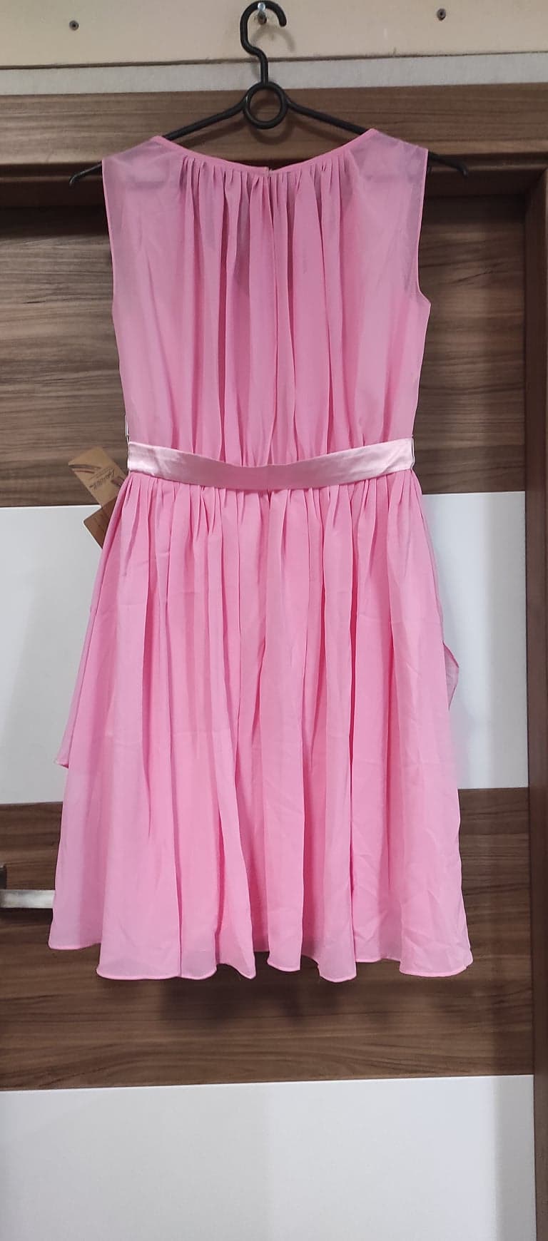 Damska szyfonowa sukienka mini - obrazek 2