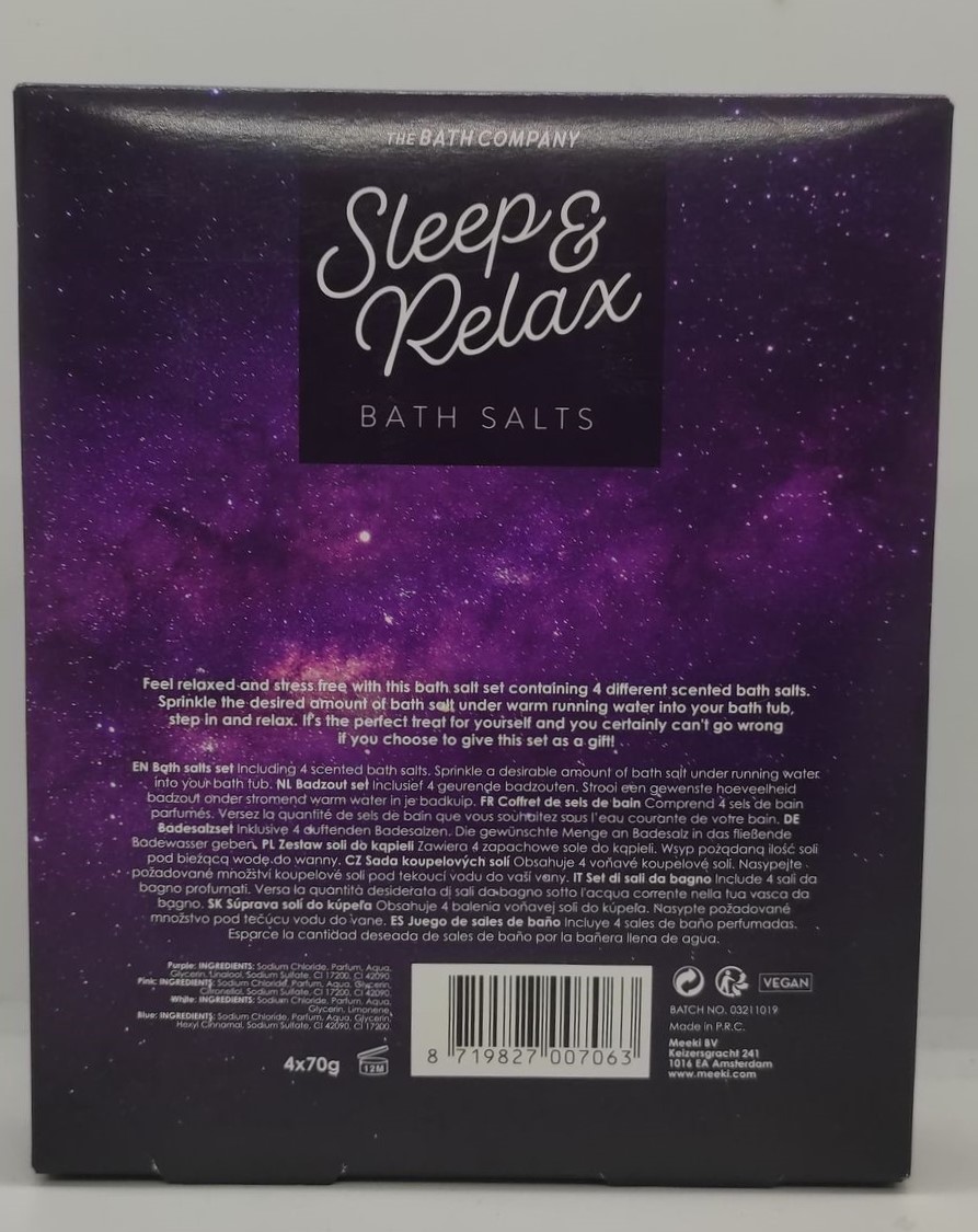 Zestaw soli do kąpieli Sleep & Relax - obrazek 3
