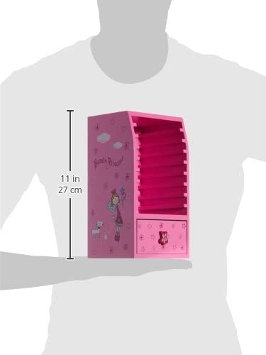 Small Foot 5355 Regał na płyty CD z szufladą Beauty Princess - obrazek 3