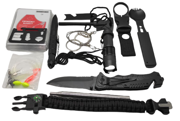 SURVIVAL NIEZBĘDNIK PRZETRWANIA 12W1 FOLIA ŻYCIA