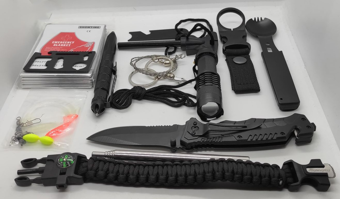 SURVIVAL NIEZBĘDNIK PRZETRWANIA 12W1 FOLIA ŻYCIA - obrazek 4