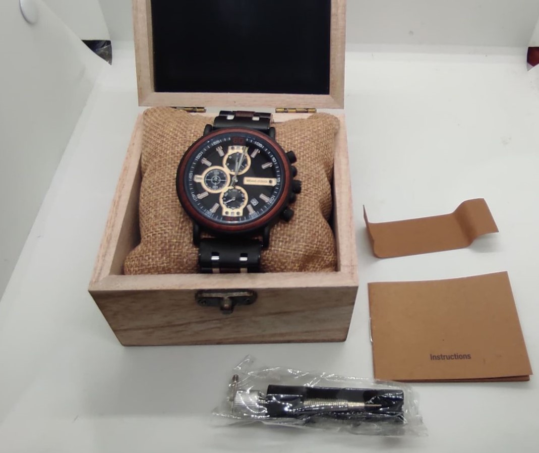 Zegarek drewniany Wood o'clock - obrazek 5