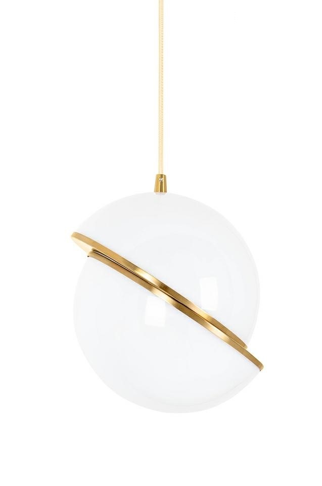 LAMPA WISZĄCA GLOBE 20 ZŁOTA 220X25X25 - obrazek 3