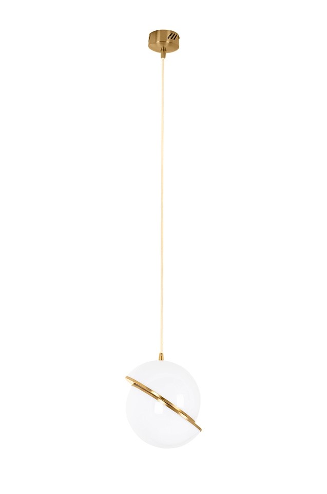 LAMPA WISZĄCA GLOBE 20 ZŁOTA 220X25X25 - obrazek 5