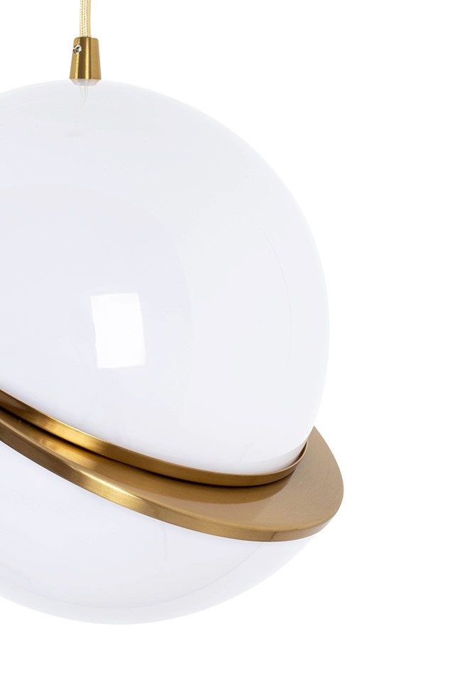 LAMPA WISZĄCA GLOBE 20 ZŁOTA 220X25X25 - obrazek 4