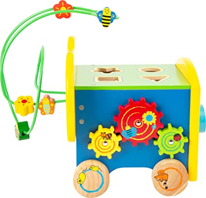 Small Foot 1567 Zabawka drewniana Słoń motoryczny - obrazek 6