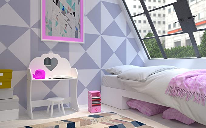 Small Foot 5355 Regał na płyty CD z szufladą Beauty Princess - obrazek 4