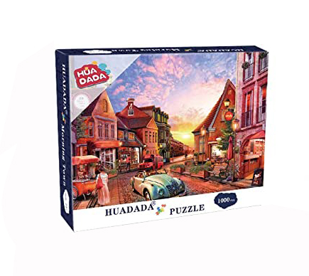 Puzzle Morning Town 1000 elementów