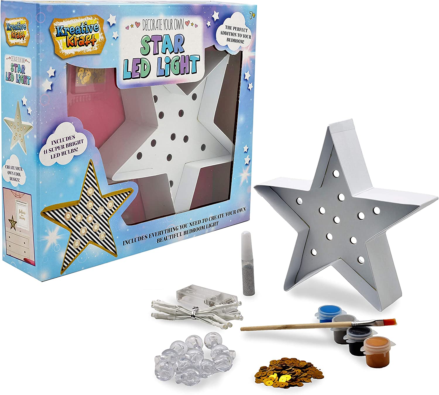 KreativeKraft Lampa stołowa LED do pokoju dziecięcego - obrazek 5