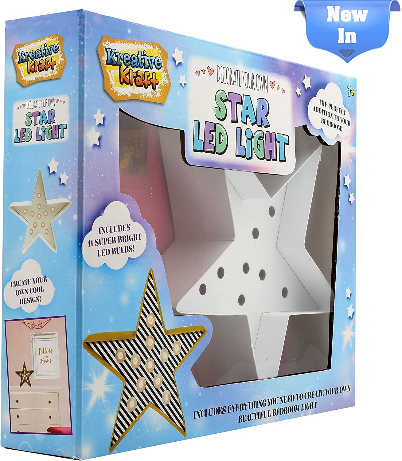 KreativeKraft Lampa stołowa LED do pokoju dziecięcego - obrazek 6