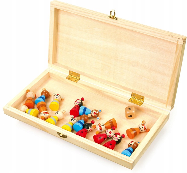 Pionki Zwierzątka do gry Chińczyka 16 szt+1 kostka X 3 - obrazek 2