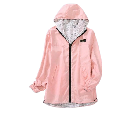 JERWOILTY Dwustronna damska kurtka przejściowa