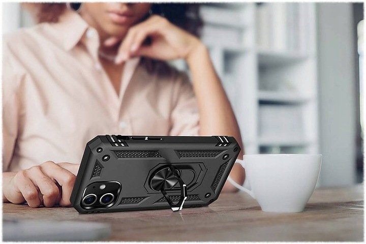 Etui Pancerne Armor Ring Case do IPHONE 12PRO - obrazek 2