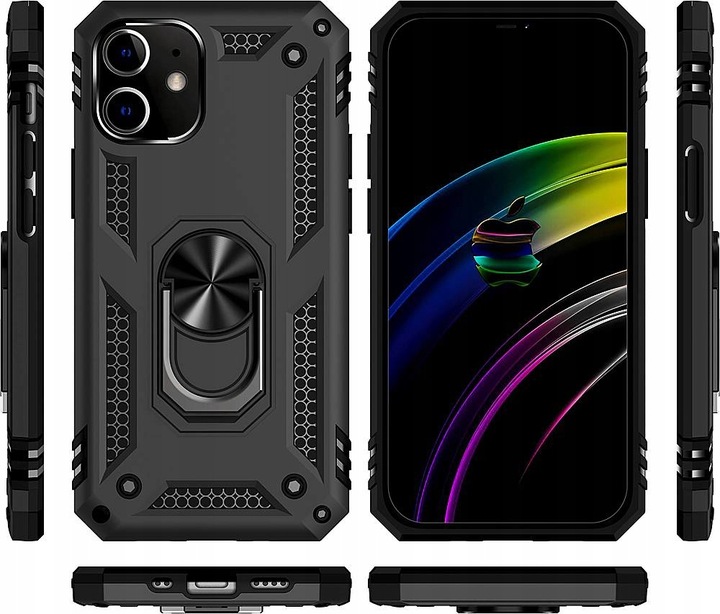 Etui Pancerne Armor Ring Case do IPHONE 12PRO - obrazek 3
