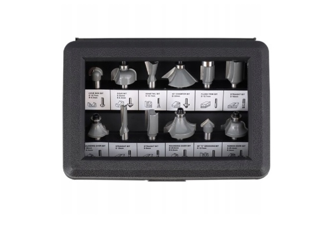 WERCKMANN Zestaw frezów z poręczną walizką - obrazek 2