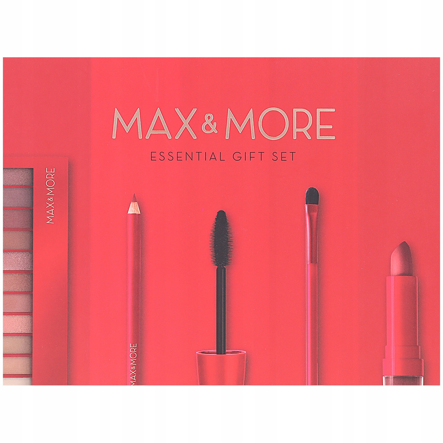 MAX & MORE ZESTAW PALETA MAKIJAŻ KOSMETYKI