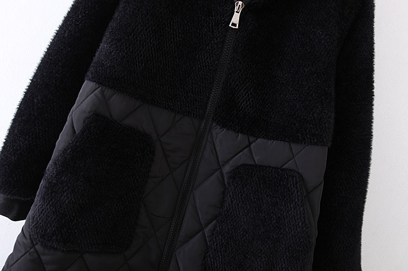 Damska puchowa kurtka ze stójką - obrazek 5