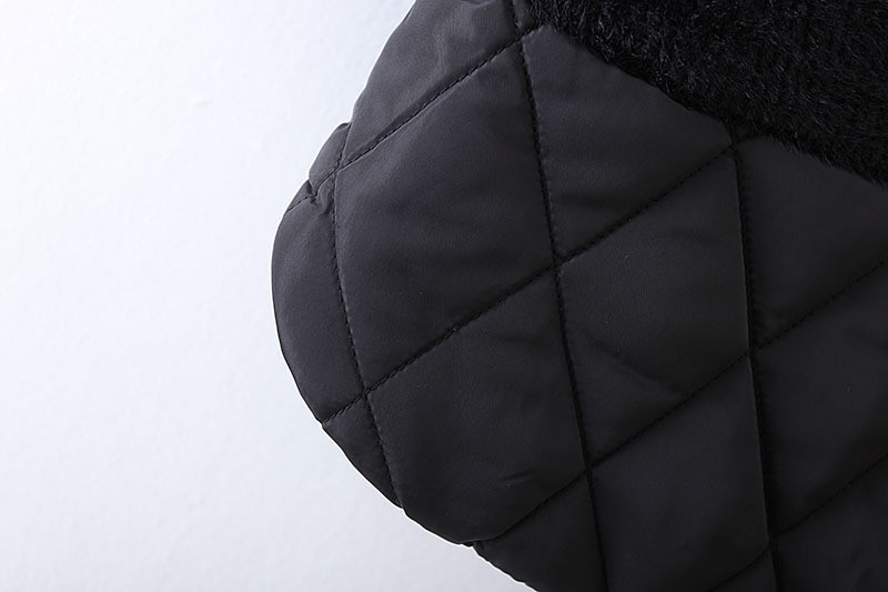 Damska puchowa kurtka ze stójką - obrazek 6