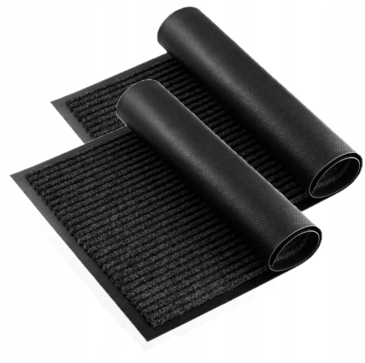 Wycieraczka pod Drzwi do Butów Czarna 2 sztuki