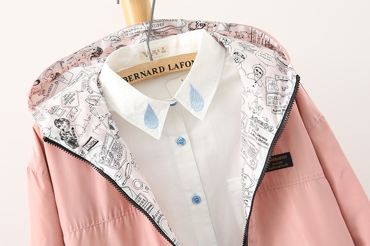 JERWOILTY Dwustronna damska kurtka przejściowa - obrazek 4