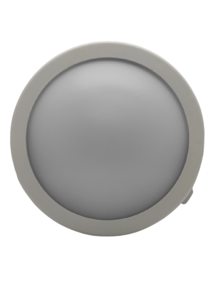 LAMPA LED ELEWACYJNA 230V KULISTA BIAŁA