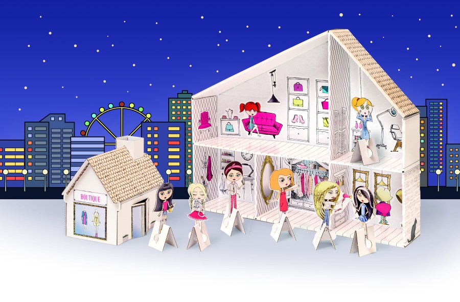 TEKTORADO Kartonowy Salon piękności - obrazek 2